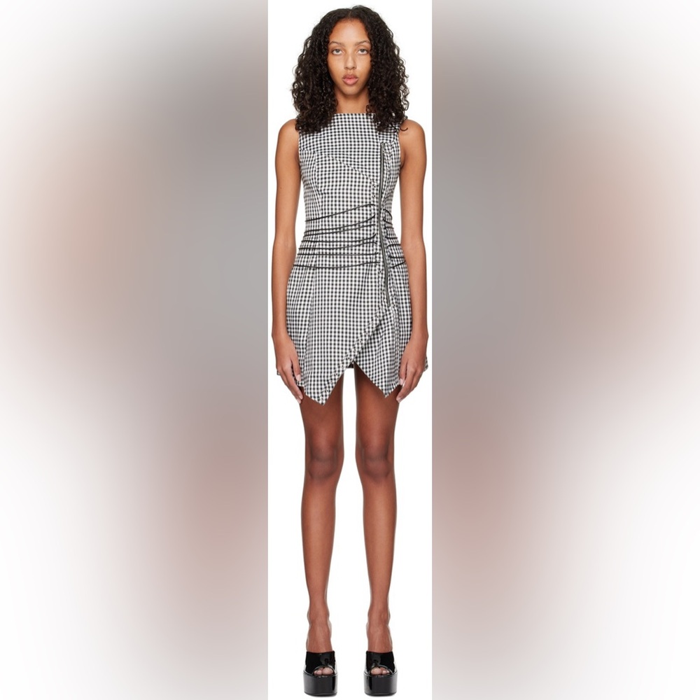 Miaou Celestial Dress in Ondine Gingham